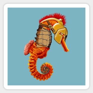 Steampunk seahorse Sticker